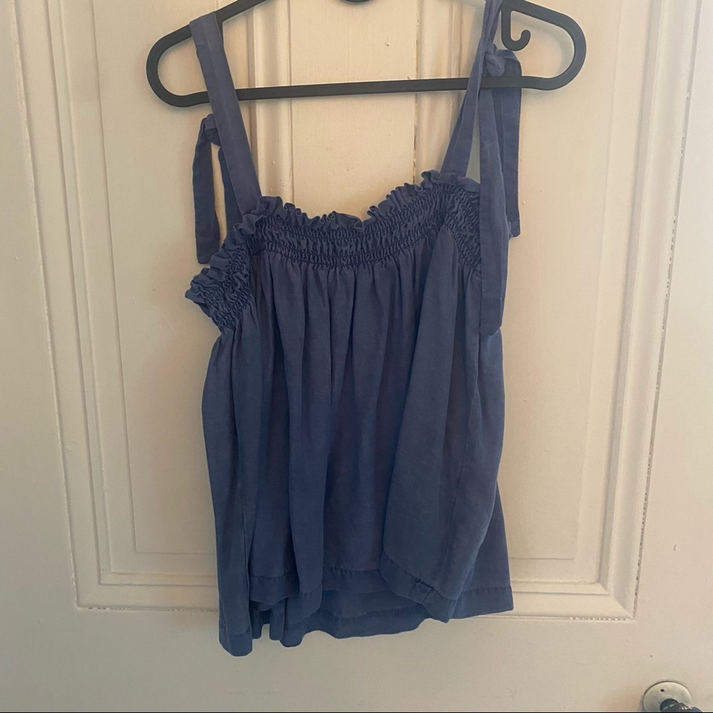 XL Anthropologie Tao top with tie straps